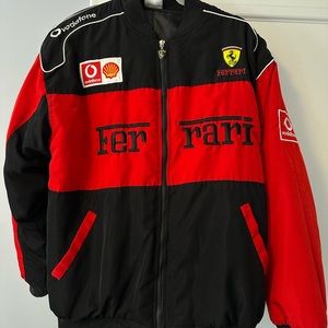 Ferrari Formula 1 Vintage Style Racecar Jacket